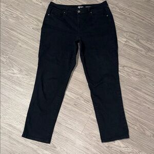 Style & Co Jeans Women's Size 10 Curvy Skinny Blue Stretch Denim Tummy Control